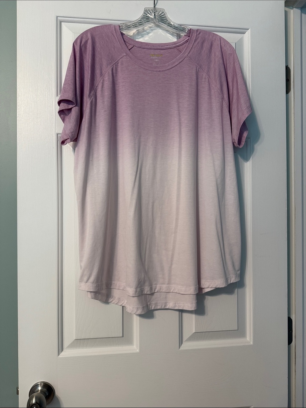tek gear Lavender-to-Cream Ombre Short-Sleeve Crew Tee